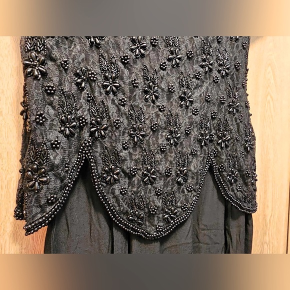 Stenay Vintage Beaded Evening Gown - Picture 3 of 4